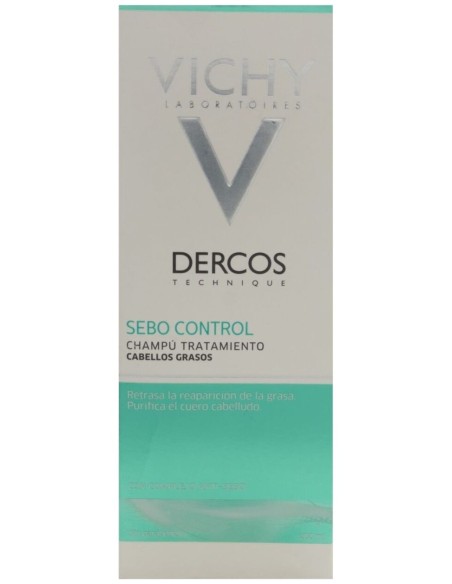 Vichy Dercos Champú Tratante Sebocorrector 200Ml
