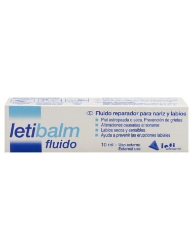 Letibalm Fluido Reparador Nariz Y Labios, 10 Ml