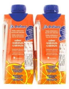 Bioralsuero Sabor Naranja Briks 2X330 Ml