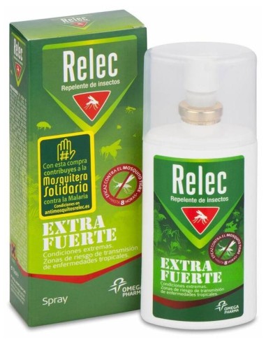 Relec Extra Fuerte Repelente Spray, 75 Ml