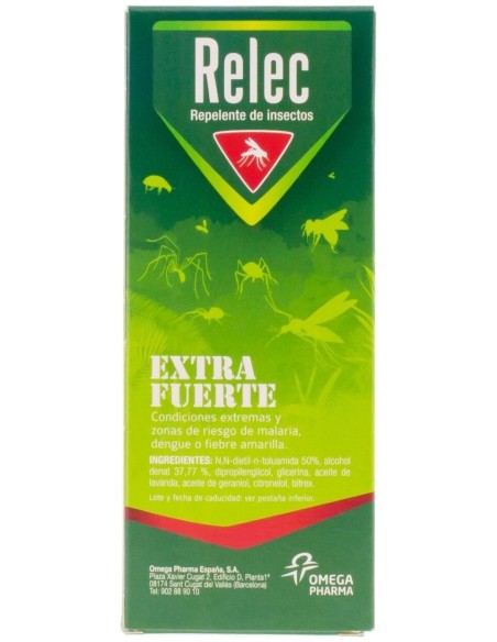 Relec Extra Fuerte Repelente Spray, 75 Ml