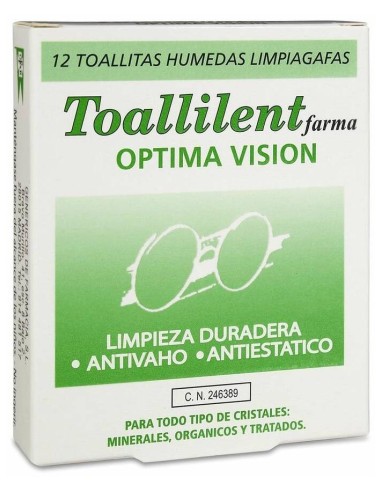 Toallilent Limpiagafas, 12 Uds