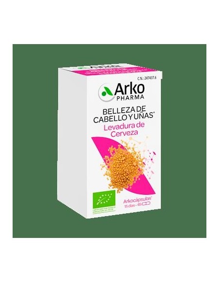 Arkopharma Arkocápsulas Levadura De Cerveza, 48 Cápsulas