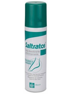 Saltratos Spray Desodorante Antitranspirante Pies Y Calzado, 150 Ml