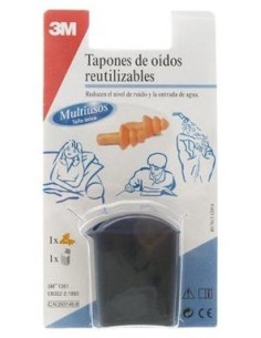Tapones Oidos Agua 3M Cordon 87-98Db Wr