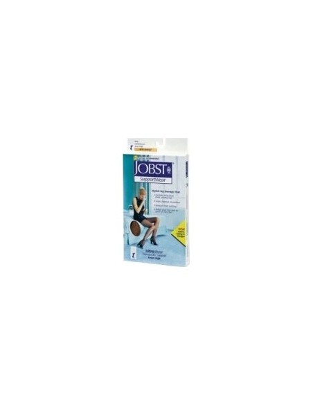 Jobst Media Larga (A-F) Blonda Compresión Normal Negra Talla 5