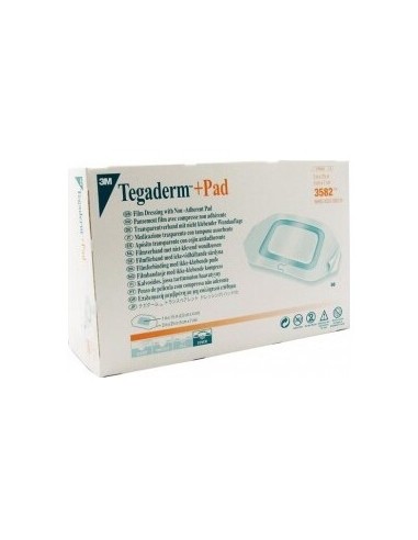 Tegaderm + Pad Apósito Transparente 9X15Cm 5Uds