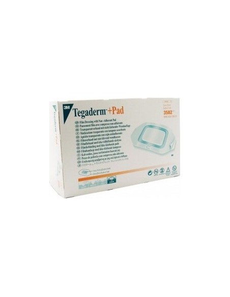 Tegaderm + Pad Apósito Transparente 9X15Cm 5Uds