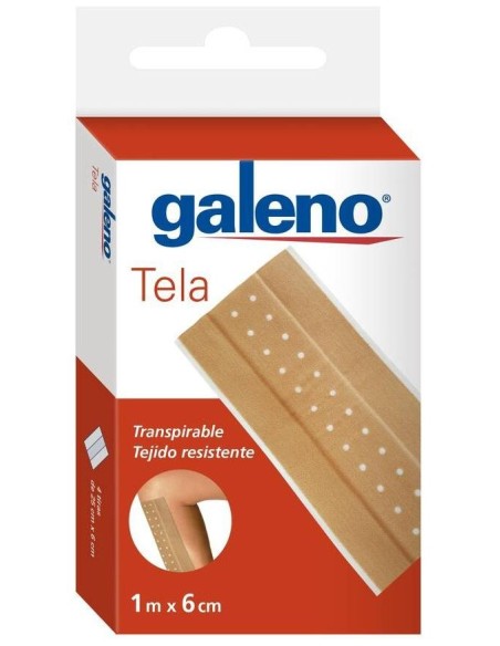 Galeno Tiras Tela Procte 100X6 Cm Color Piel