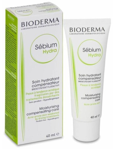 Sebium Hydra Crema Tratamiento Sebo Supresores 40M