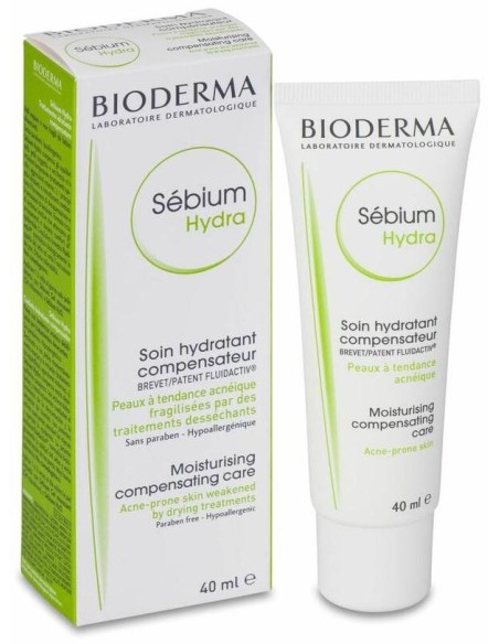 Sebium Hydra Crema Tratamiento Sebo Supresores 40M