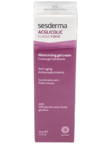 Sesderma Acglicolic Classic Forte Crema Gel Hidratante 50Ml