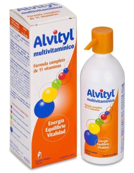 Alvityl Multivitamínico Jarabe Polivitamínico, 150 Ml