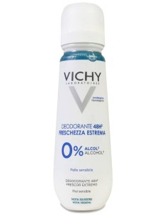 Vichy Déodorant Fraîcheur Extrême 48H Note Végétal Aérosol