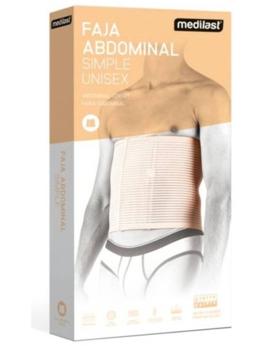 Medilast Faja Abdominal Simple Medilast Talla L, 1 Ud