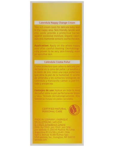 Weleda Baby Crema De Pañal Caléndula 75Ml
