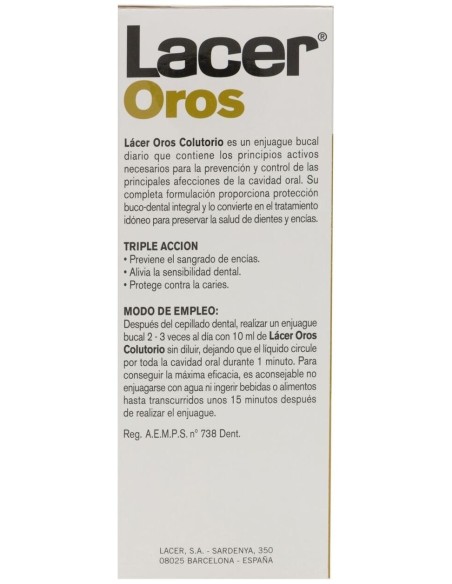 Lacer Laceroros Acción Integral Colutorio 500Ml