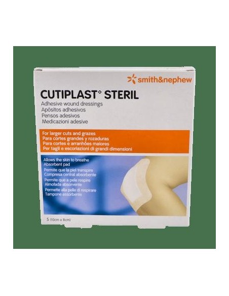 Cutiplast® Apósito Adhesivo Estéril 5Uds