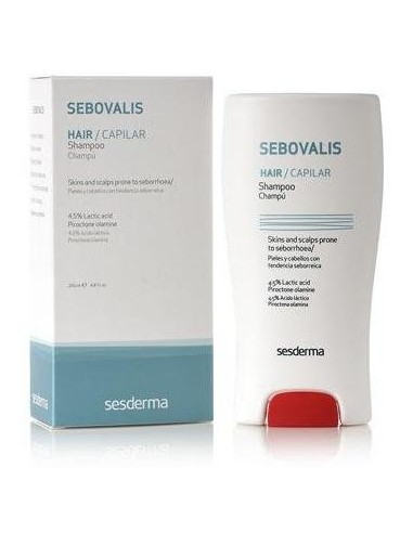 Sesderma Sebovalis Champú Tratante Seborrea, 200 Ml