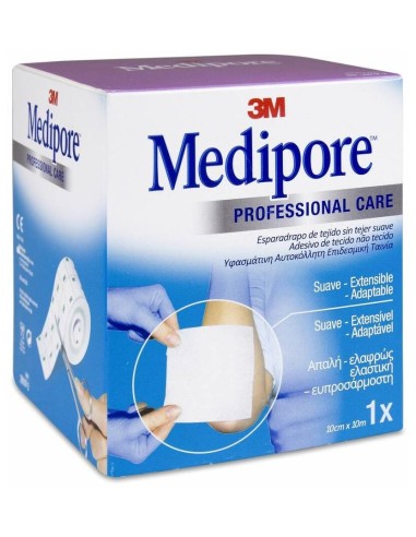 Medipore Professional Care Esparadrapo Sin Tejer 10 Cm X 10 M