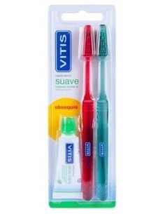 Pack Vitis Cepillo Suave + Pasta Dentífrica, 1 Ud