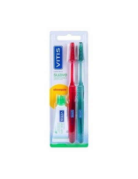 Pack Vitis Cepillo Suave + Pasta Dentífrica, 1 Ud