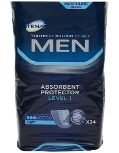 Absorbente Incontinencia Tena Men Level 1, 24 Uds