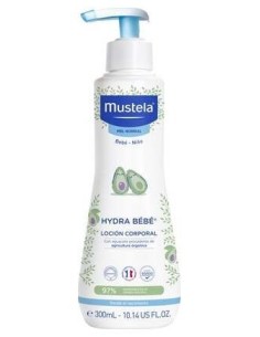 Mustela Hydra Bebé Leche Corporal Con Aguacate Bio 300Ml