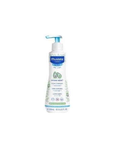 Mustela Hydra Bebé Leche Corporal Con Aguacate Bio 300Ml