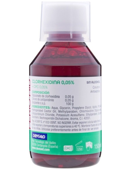 Perio-Aid Mantenimiento Y Control Colutorio 0.05% Clorhexidina 150Ml