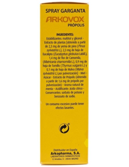 Arkopharma Arkovox Própolis Spray, 30 Ml
