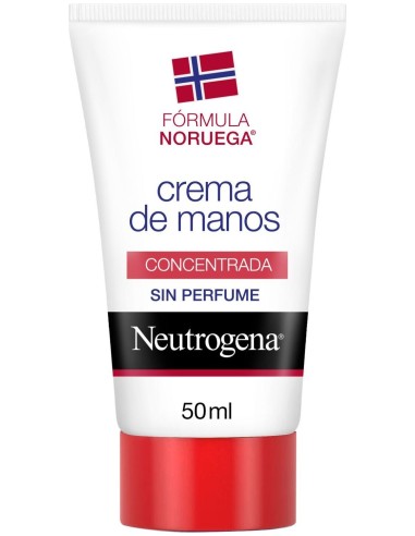 Neutrogena Crema De Manos Concentrada Sin Perfume, 50 Ml