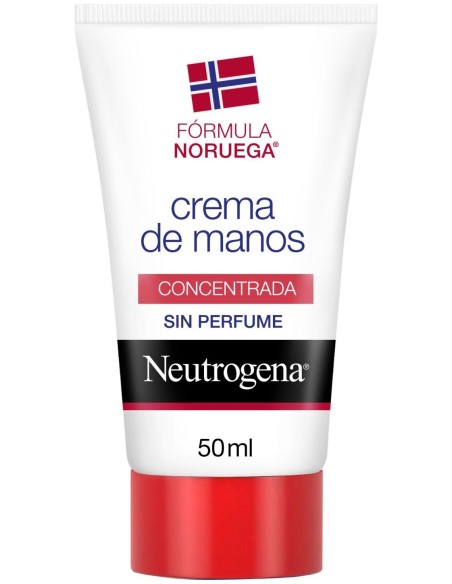 Neutrogena Crema De Manos Concentrada Sin Perfume, 50 Ml