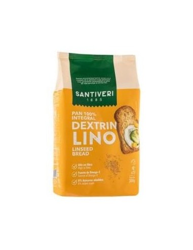 Dextrin Pan Integral Dextrin Santiveri Con Semillas De Lino 300