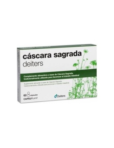 Cascara Sagrada Deiters 200 Mg 60 Caps