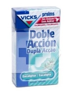 Vicks Praims Doble Acción Sin Azúcar, 40 G