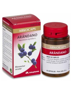 Arkopharma Arkocápsulas Arándano, 50 Cápsulas