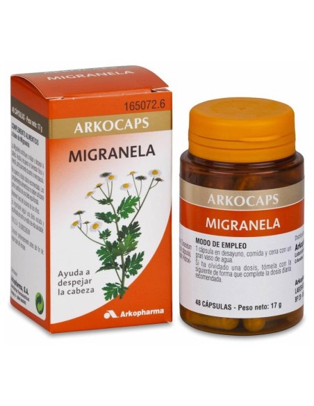 Arkopharma Arkocápsulas Migranela, 48 Cápsulas