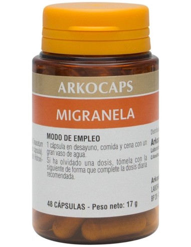 Arkopharma Arkocápsulas Migranela, 48 Cápsulas