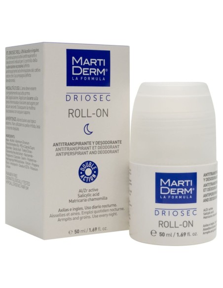 Martiderm Driosec Desodorante Roll-On Axilas O Ingles, 50 Ml