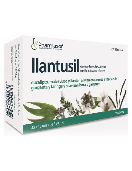 Soria Natural Llantusil Capsulas Homeosor 48 Caps