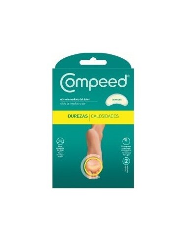 Compeed Durezas Grandes Apósitos, 2 Uds