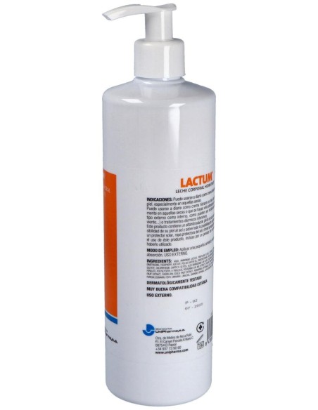 Unipharma Lactum® Leche Corporal Hidratante 500Ml