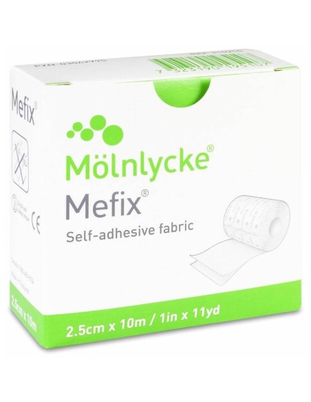 Mefix Tela Elástica Adhesiva Apósito 10 M X 2,5Cm