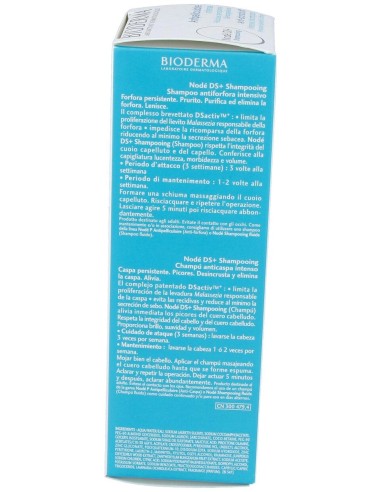 Bioderma Nodé Ds+ Champú Anticaspa Intensivo 125Ml