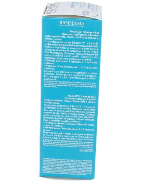 Bioderma Nodé Ds+ Champú Anticaspa Intensivo 125Ml