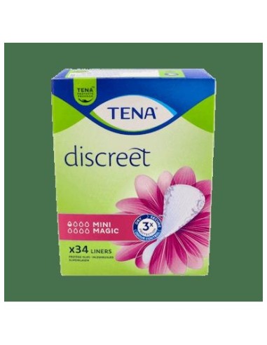 Tena Lady Absorbente Orina Ligera Mini Magic, 34 Uds