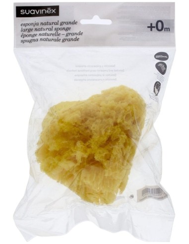 Suavinex Esponja Natural Grande, 1 Ud