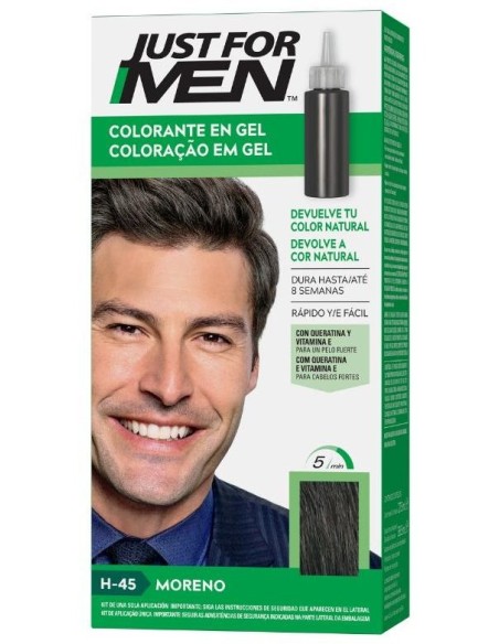 Just For Men Champú Colorante 30 Cc Moreno, 1 Ud