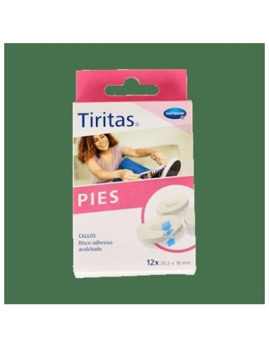 Tiritas Pies Callos Disco Protector, 12 Uds